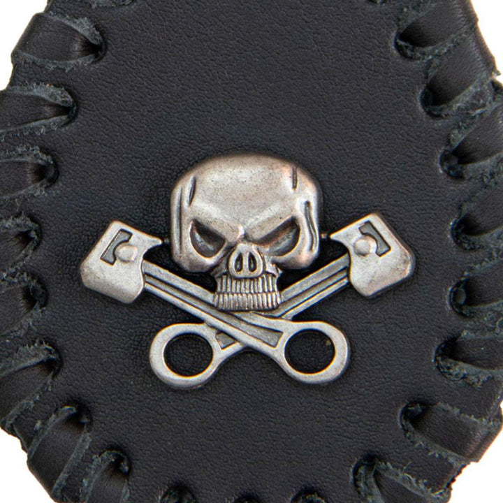 Milwaukee Leather Black Key Chain MLA9525