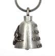 Milwaukee Leather MLB9014 'Ride Safely' Motorcycle Good Luck Bell | Key Chain Accessory for Bikers