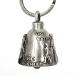 Milwaukee Leather MLB9041 'Like Mother-Like Daughter' Motorcycle Good Luck Bell | Key Chain Accessory for Bikers