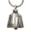 Milwaukee Leather MLB9041 'Like Mother-Like Daughter' Motorcycle Good Luck Bell | Key Chain Accessory for Bikers