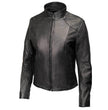 Milwaukee Leather USA MADE MLJKL5003 Women's Black Serene Clean Cut Premium Motorcycle Leather Jacket