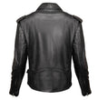 Milwaukee Leather USA MADE MLJKL5004 Women's Black The Flaunt Premium Classic Motorcycle Style Leather Jacket