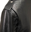 Milwaukee Leather USA MADE MLJKL5004 Women's Black The Flaunt Premium Classic Motorcycle Style Leather Jacket