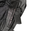 Milwaukee Leather USA MADE MLJKL5004 Women's Black The Flaunt Premium Classic Motorcycle Style Leather Jacket