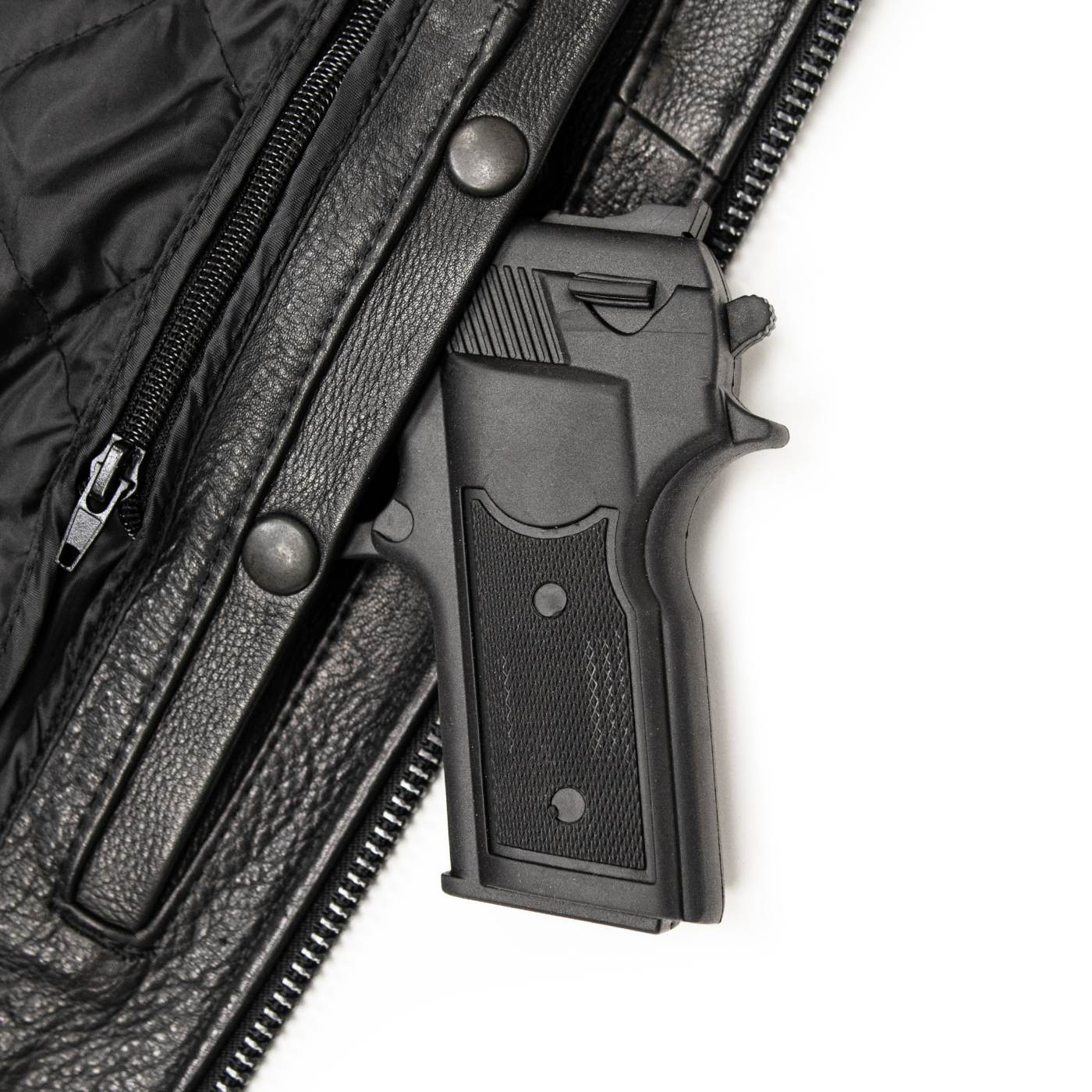 Milwaukee Leather USA MADE MLJKM5008 Men's Black Revolve Premium Leather Vented Motorcycle Jacket