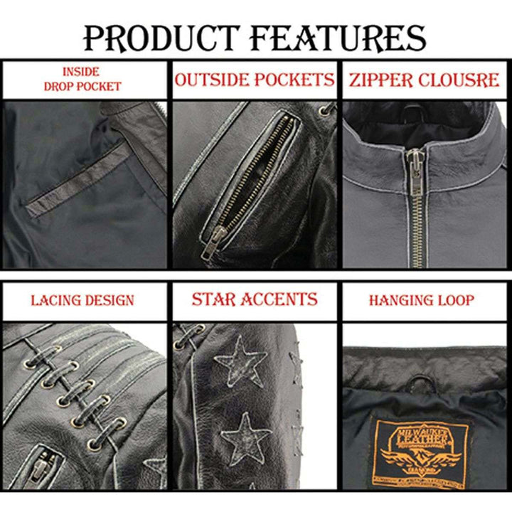 Milwaukee Leather MLL2526 Women&