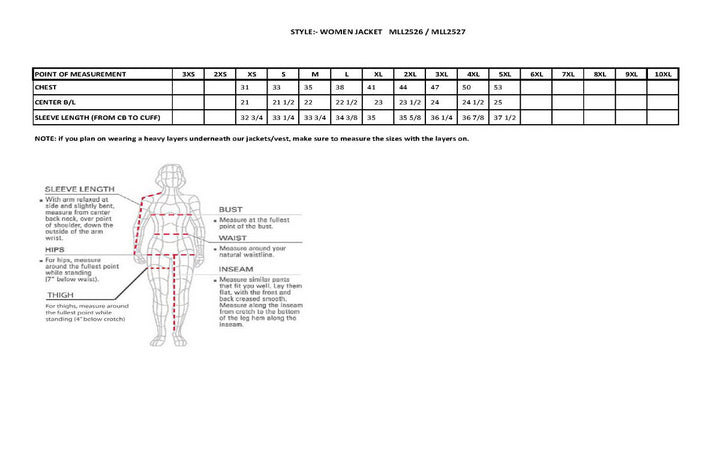 Milwaukee Leather MLL2526 Women&