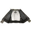 Milwaukee Leather MLL2550 Women's Scooter Distressed Grey Leather Motorcycle Riding Vented Jacket