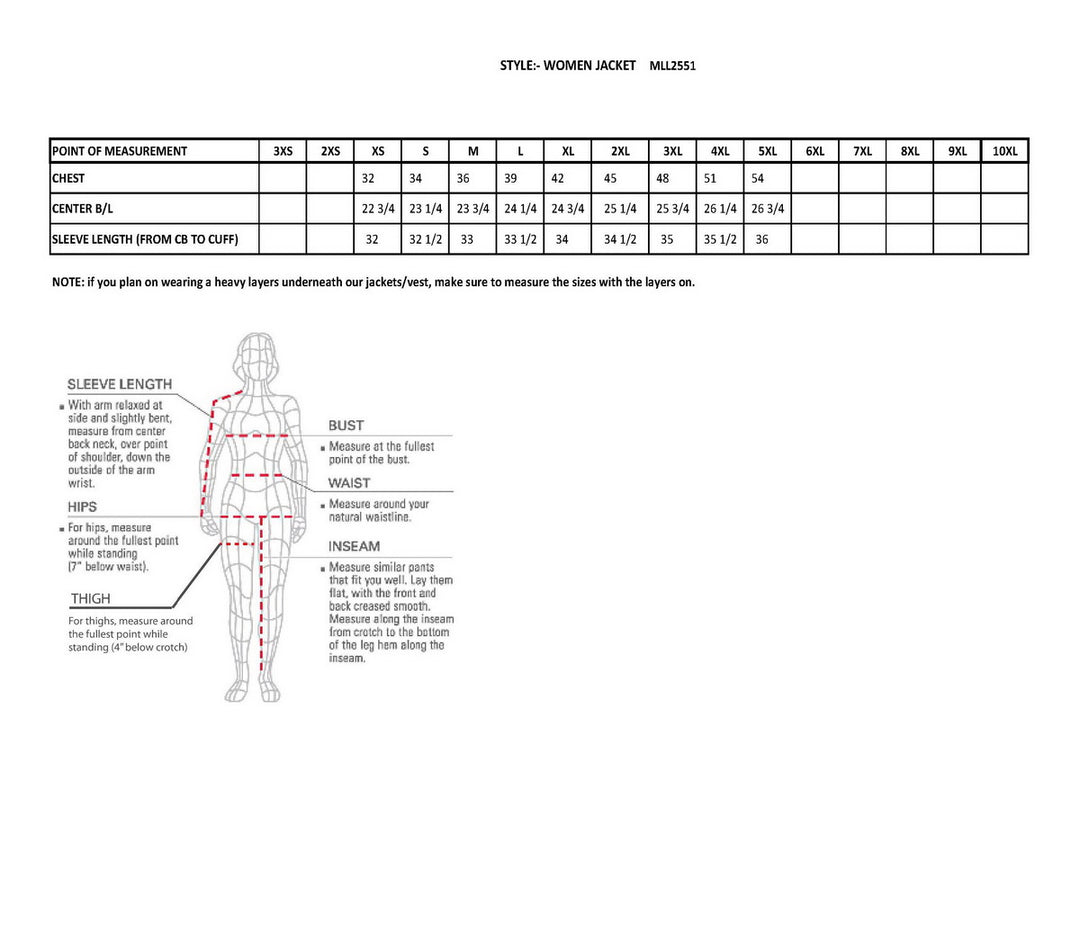 Milwaukee Leather MLL2552 Women&