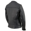 Milwaukee Leather MLL2552 Women's Premium Black Leather Motorcycle Rider Jacket w/ Cool-Tec Leather Treatement