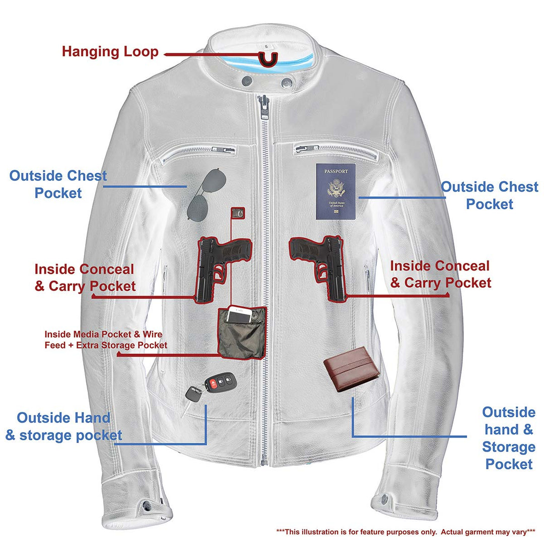 Milwaukee Leather MLL2552 Women&