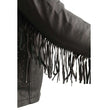Milwaukee Leather MLL2565 Women's Black Fringed Lightweight Leather Racer Motorcycle Jacket