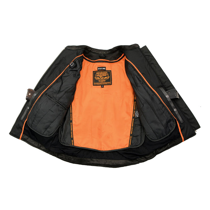 Milwaukee Leather MLL2571 Womens Black and Pink &