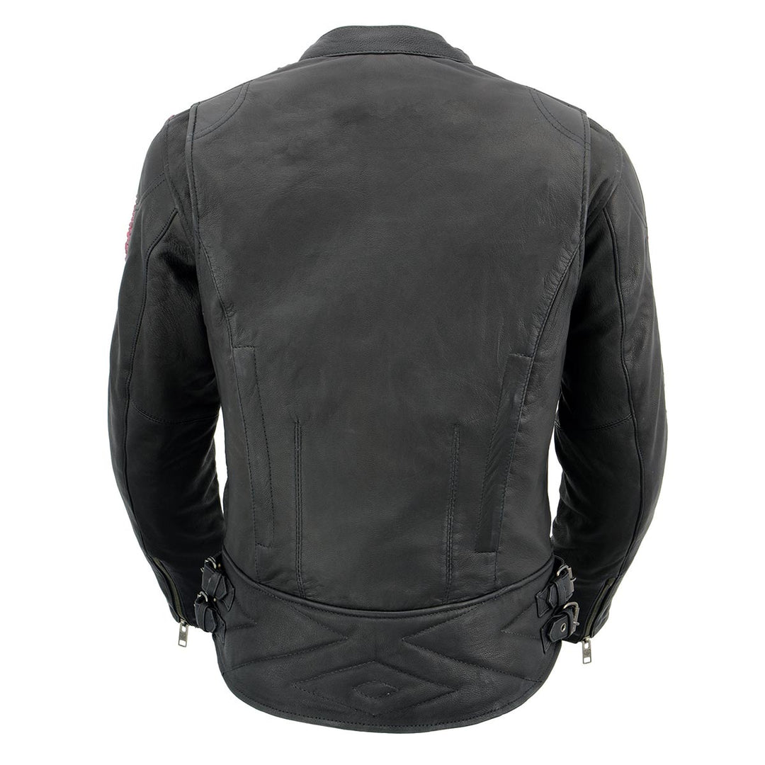 Milwaukee Leather MLL2571 Womens Black and Pink &