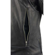 Milwaukee Leather MLL2581 Women's Black 'Classic' Leather Lightweight Long Length Vented Jacket