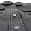 Milwaukee Leather MLL2600 Women's Black Premium Leather Shirt Style Jacket w/ Removable Liner