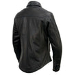 Milwaukee Leather MLL2600 Women's Black Premium Leather Shirt Style Jacket w/ Removable Liner