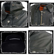 Milwaukee Leather MLL2600 Women's Black Premium Leather Shirt Style Jacket w/ Removable Liner