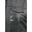 Milwaukee Leather MLL4512 Women’s Lashes Black Leather Club Style Motorcycle Rider Vest w/ Concealed Closure
