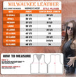 Milwaukee Leather MLL4560 Women's Black Premium Leather Classic Braided Side Lace Deep V-Neck Motorcycle Rider Vest