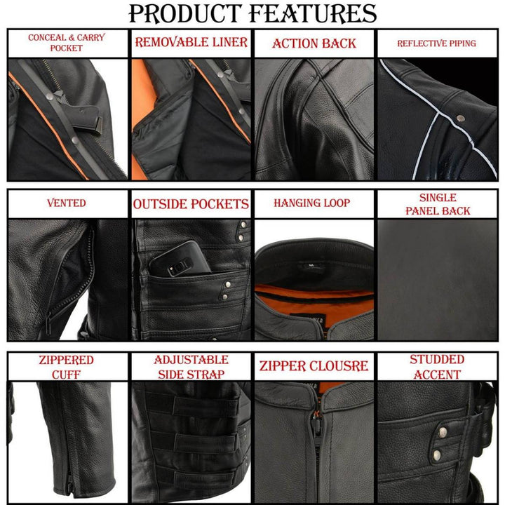 Milwaukee Leather MLM1505 Men&