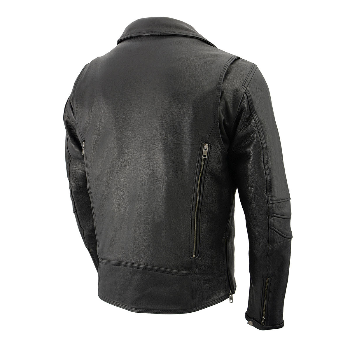 Milwaukee Leather MLM1515 Men's Classic Beltless Black Leather