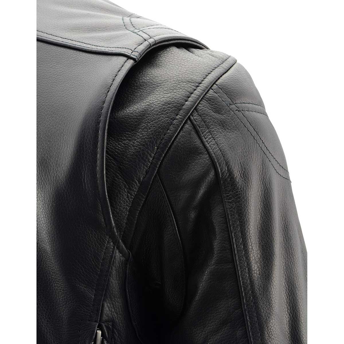 Milwaukee Leather MLM1560 Men's Black Long Body and Vented