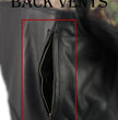 Milwaukee Leather MLM1595 Men's 'Jungle Mossy' Side Stretch Leather Motorcycle Racer Jacket