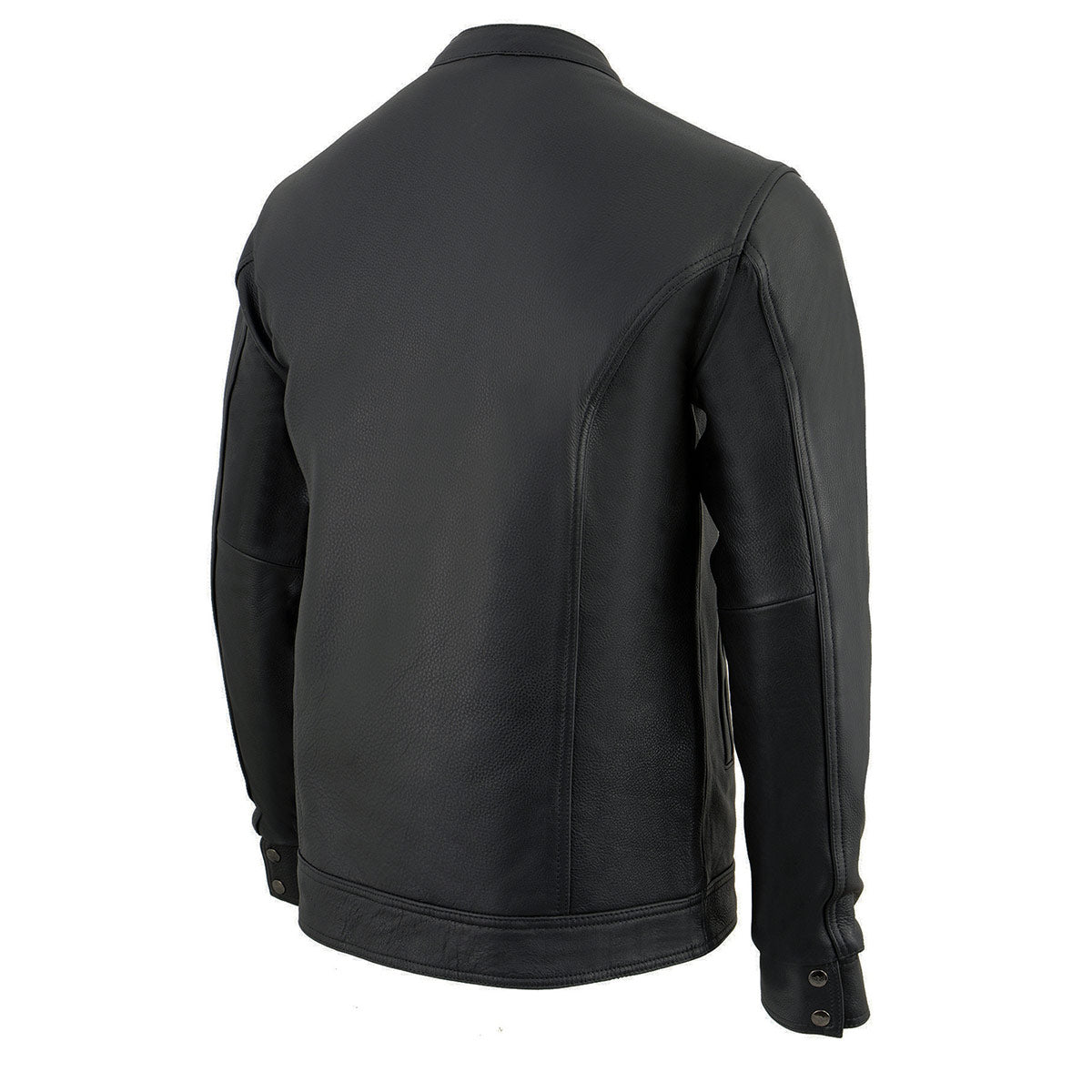 Milwaukee Leather MLM1610 Men's Club Style Black Casual Biker