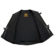 Milwaukee Leather MLM3500 Men's Swat Style Rider Leather Vest w/ Single Panel Back for Club Patches
