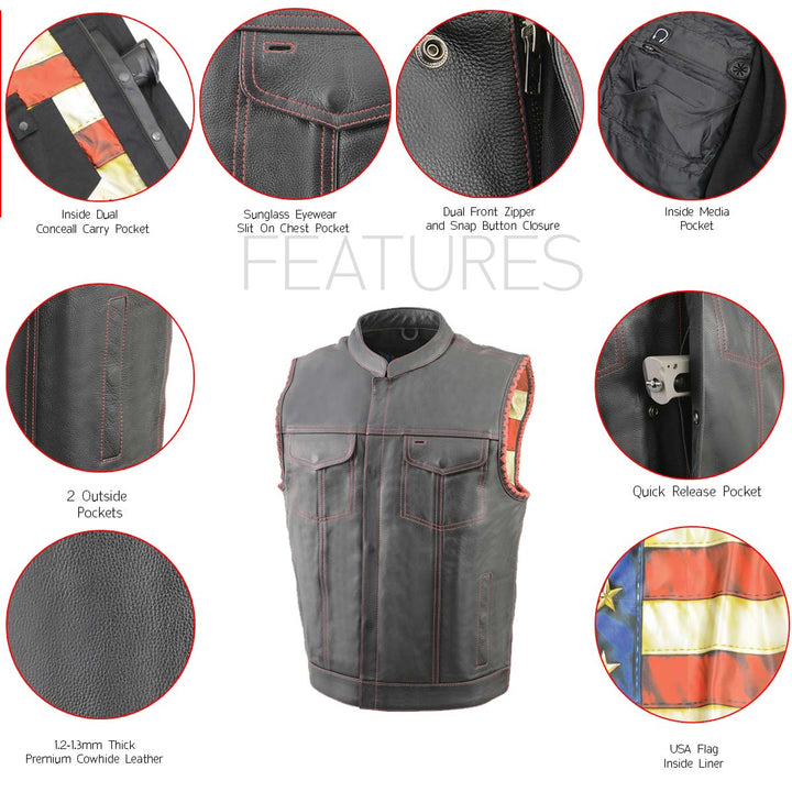 Milwaukee Leather MLM3506 Men&