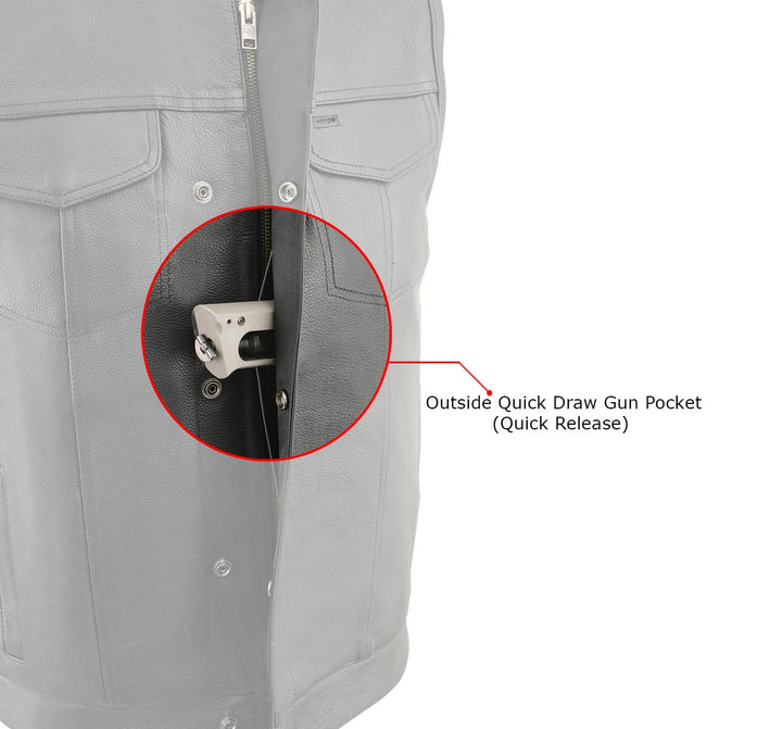 Milwaukee Leather MLM3510 Men&