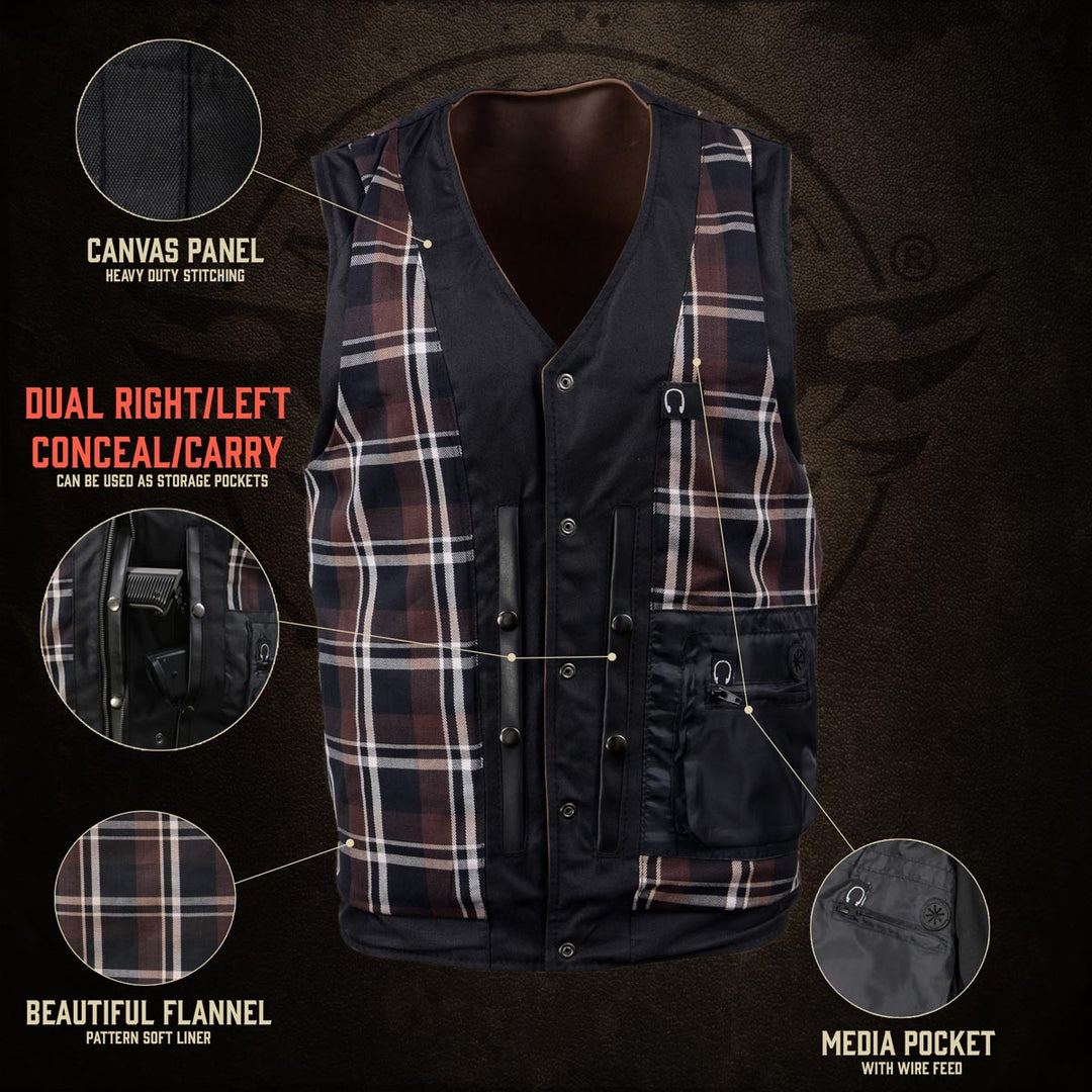 Milwaukee Leather MLM3518 Men&