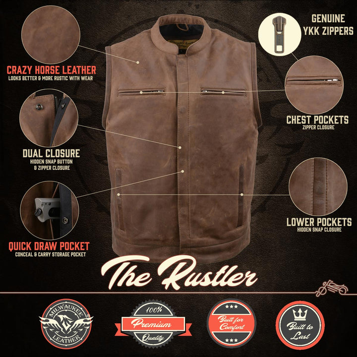 Milwaukee Leather MLM3519 Men&
