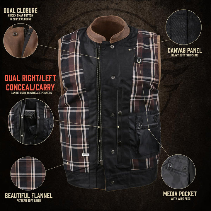 Milwaukee Leather MLM3519 Men&