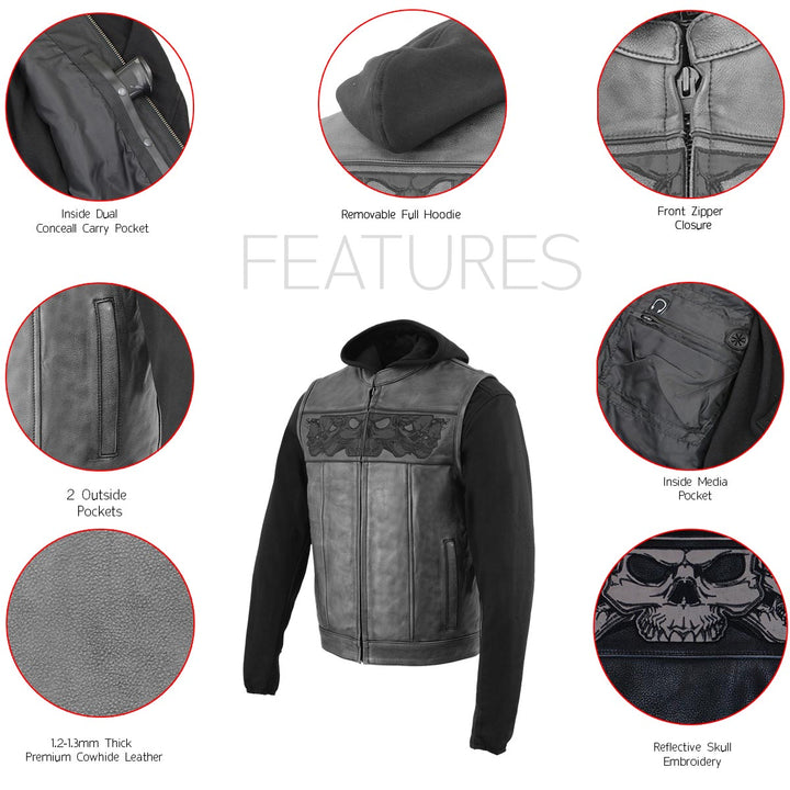 Milwaukee Leather MLM3563 Men&