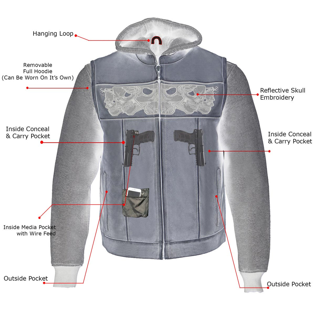 Milwaukee Leather MLM3563 Men&