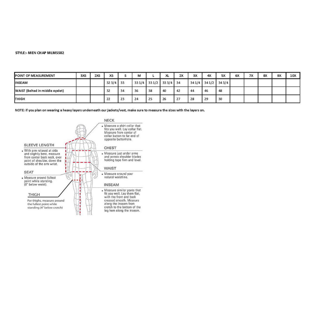 Milwaukee Leather MLM5502 Men&