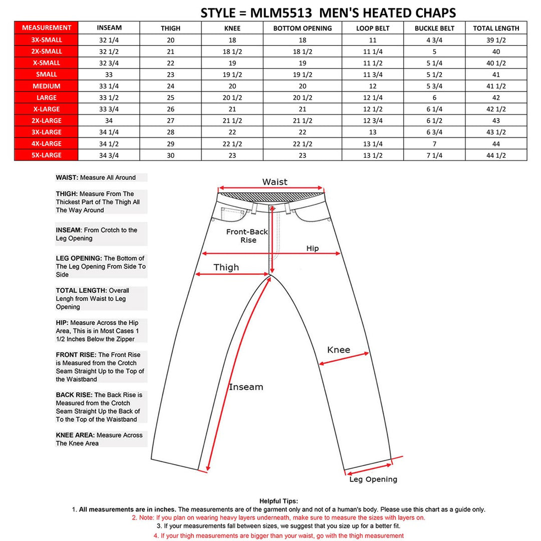 Milwaukee Leather MLM5513 Men&