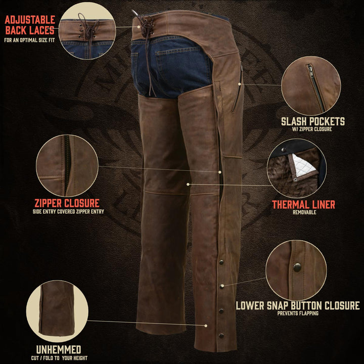 Milwaukee Leather MLM5518 Men&