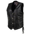 Milwaukee Leather USA MADE MLVSL5001 Women's Black Vivacious Braided Motorcycle Leather Vest