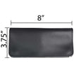 Milwaukee Leather MLW7806 Men's 8” Leather Long Bi-Fold Biker Wallet w/ Anti-Theft Stainless Steel Chain