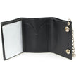 Milwaukee Leather MLW7839 Men's 4” Leather “2nd Amendment” Tri-Fold Wallet w/ Anti-Theft Stainless Steel Chain