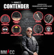 Milwaukee Motorcycle Clothing Co. Men's Contender Scooter Style Black Premium Leather Jacket MMC10001