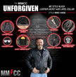 Milwaukee Motorcycle Clothing Co. Men's Unforgiven MC Style Black Leather Jacket w/ Lapel Collar MMC10008