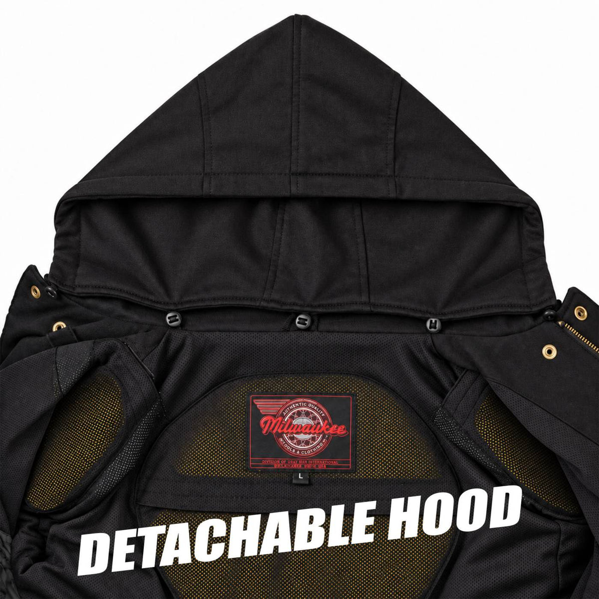 Milwaukee Motorcycle Clothing Co. Men's Gridlock Armored Jacket