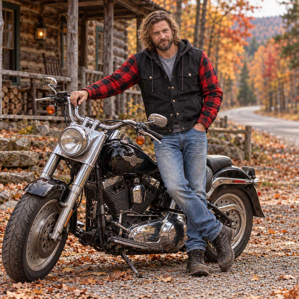 Milwaukee Motorcycle Clothing Co. Men's Gridlock Armored Jacket