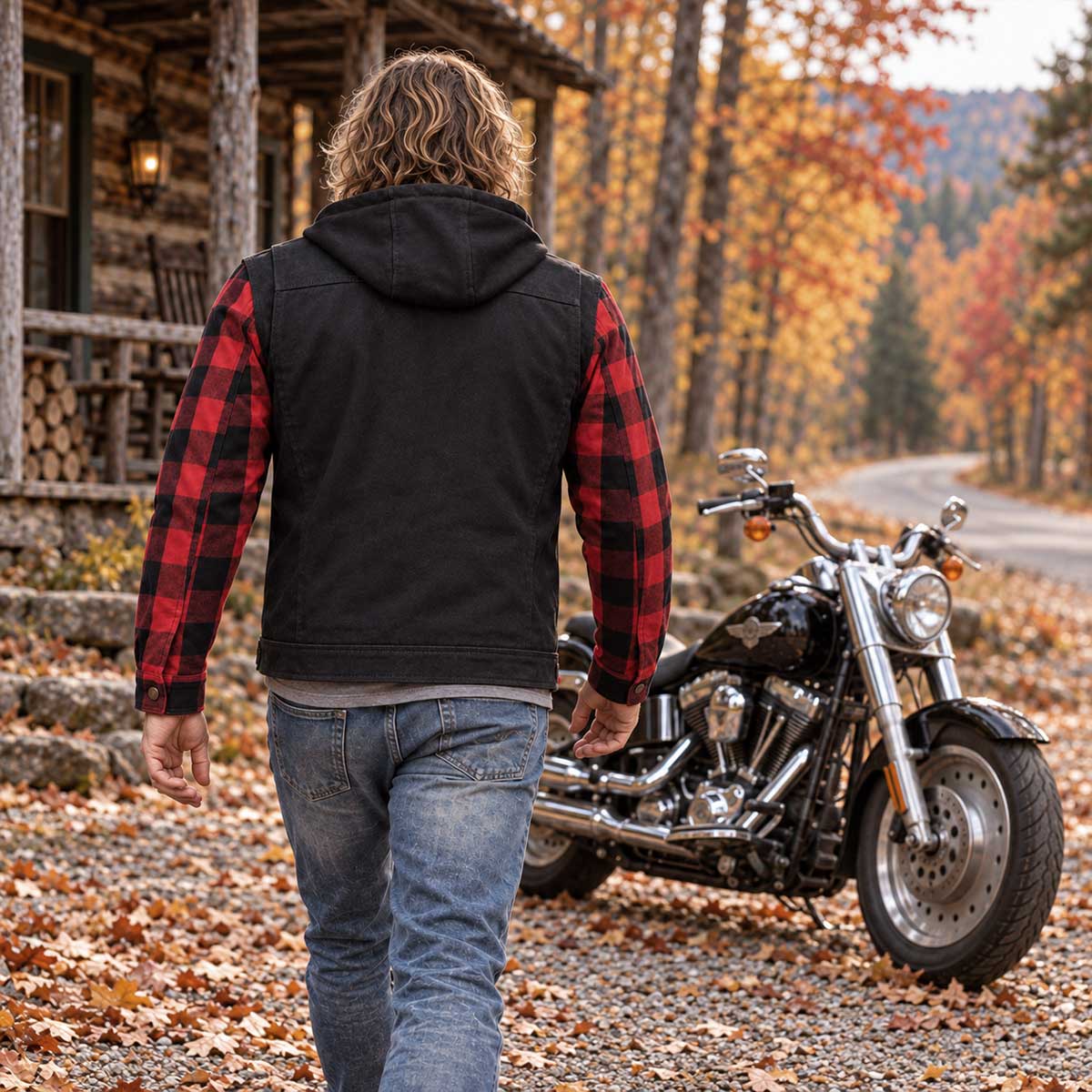 Milwaukee Motorcycle Clothing Co. Men's Gridlock Armored Jacket