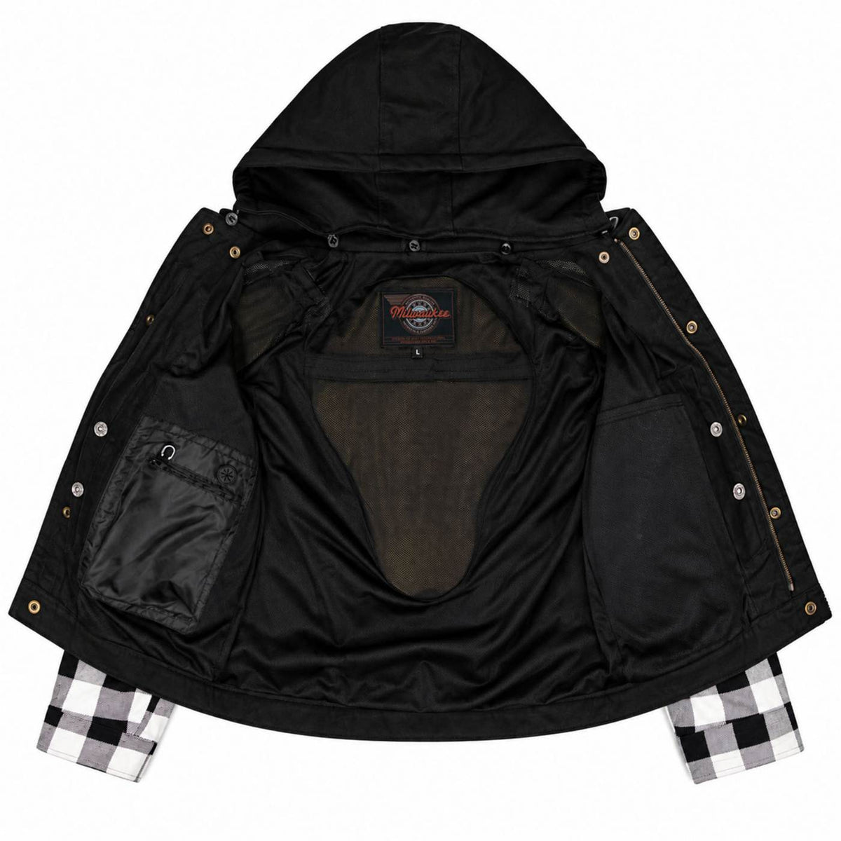 Milwaukee Motorcycle Clothing Co. Men's Gridlock Armored Jacket