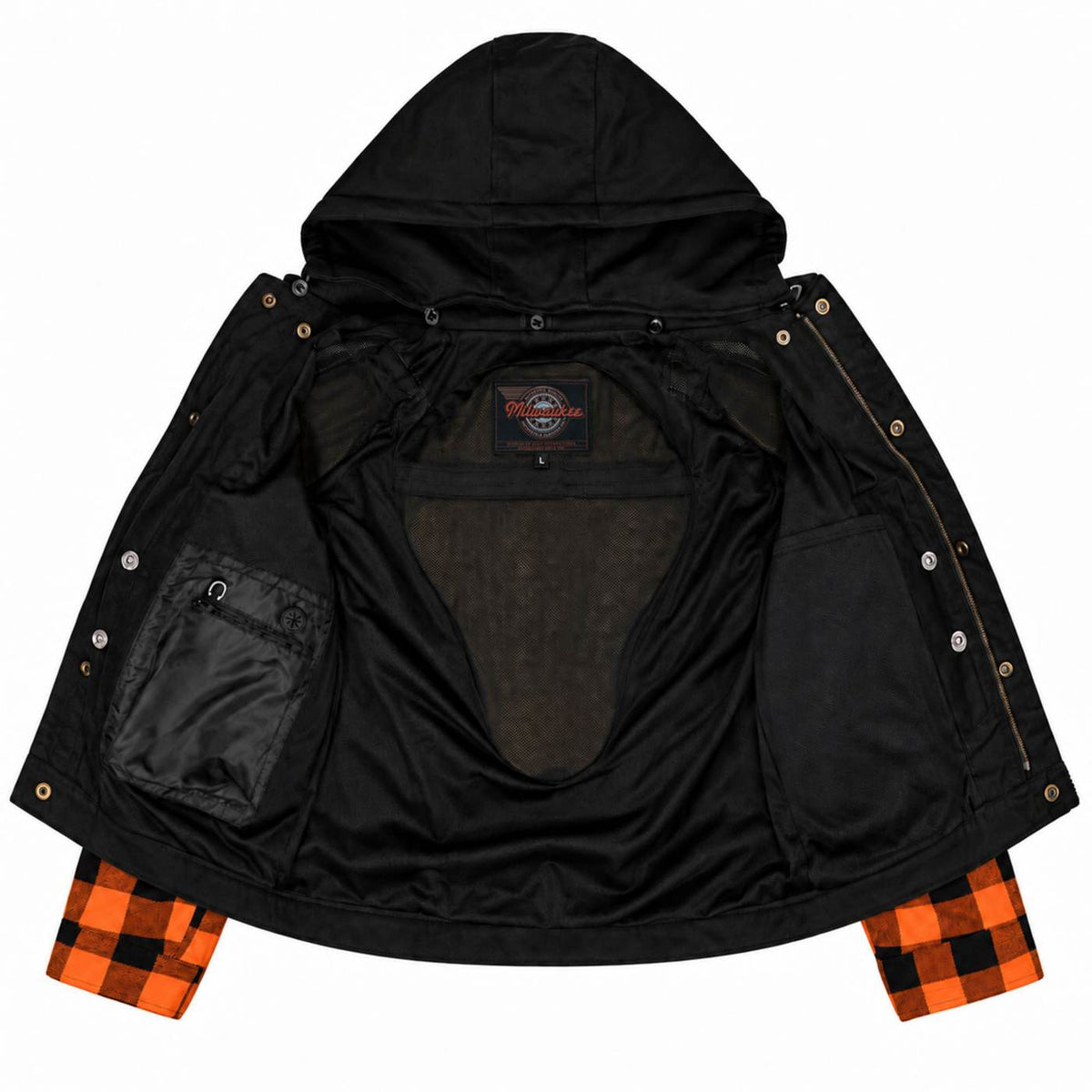Milwaukee Motorcycle Clothing Co. Men's Gridlock Armored Jacket